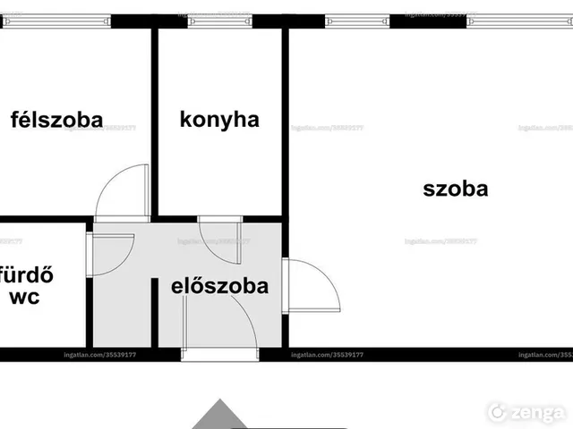 Eladó lakás Székesfehérvár, Palotaváros 42 nm