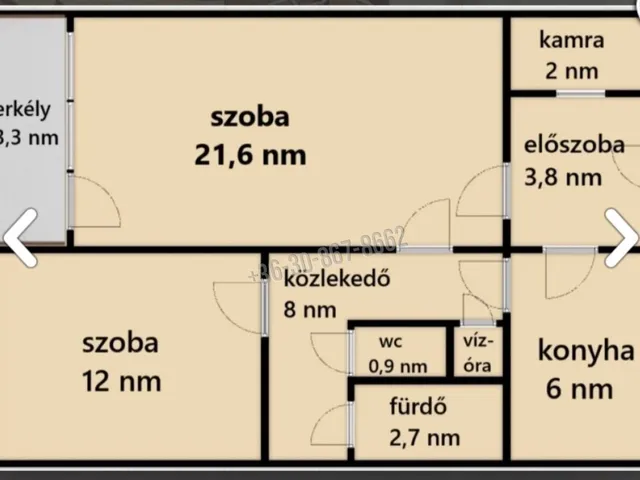 Eladó lakás Dunaújváros, Római városrész 59 nm