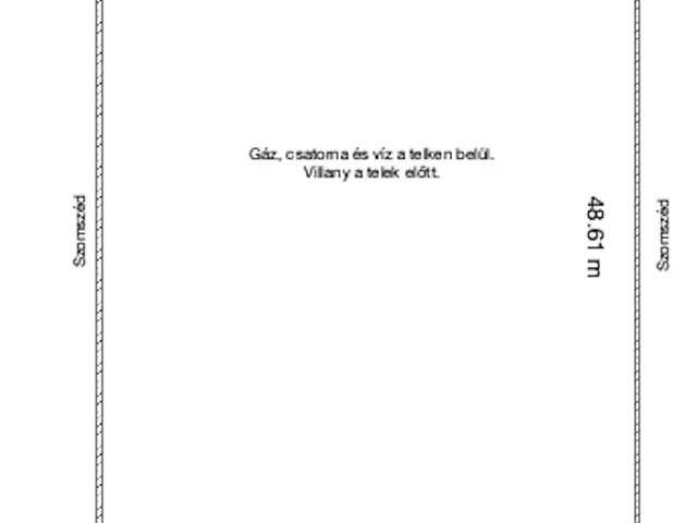 Eladó telek Budapest XVI. kerület, Cinkota 962 nm