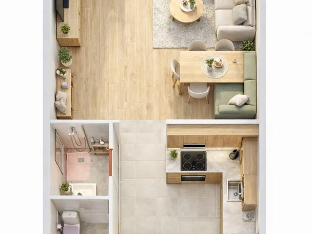 Eladó lakás Budapest XI. kerület, Albertfalva 34 nm