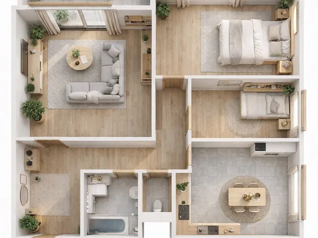 Eladó lakás Budapest XI. kerület, Albertfalva 61 nm