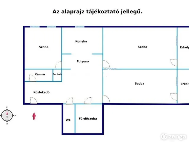 Eladó lakás Debrecen, Újkert 64 nm