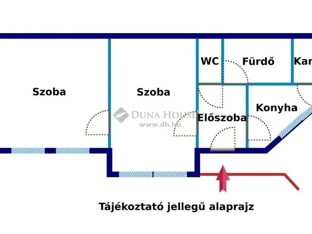 Eladó lakás Budapest V. kerület 56 nm