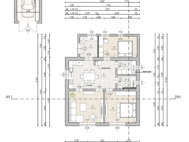 Eladó ház Bázakerettye 83 nm