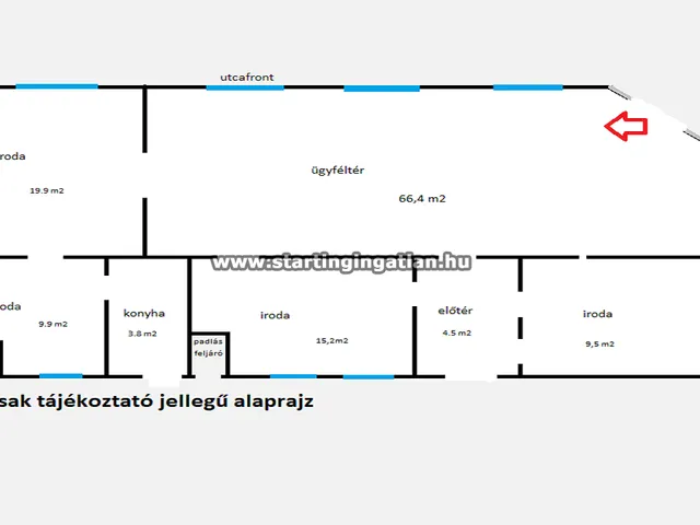 Eladó kereskedelmi és ipari ingatlan Budapest XVIII. kerület, Erzsébettelep, Gyömrői út 140 nm