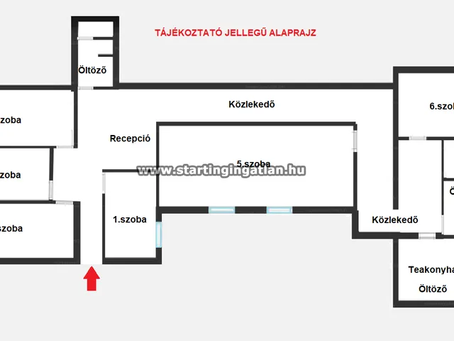 Eladó kereskedelmi és ipari ingatlan Budapest VI. kerület, Benczúr utca 186 nm