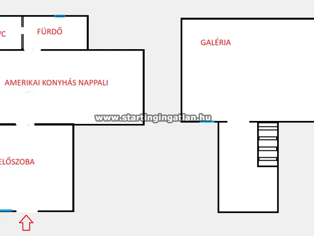 Eladó kereskedelmi és ipari ingatlan Budapest VII. kerület 33 nm