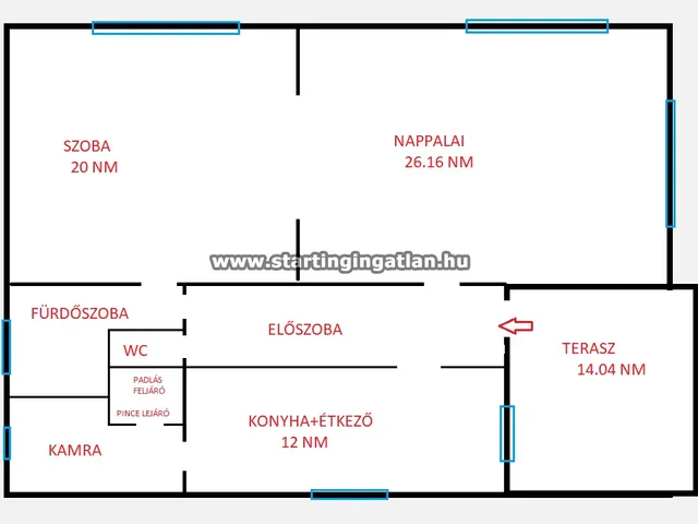 Eladó ház Budapest XVI. kerület, Sashalom 101 nm