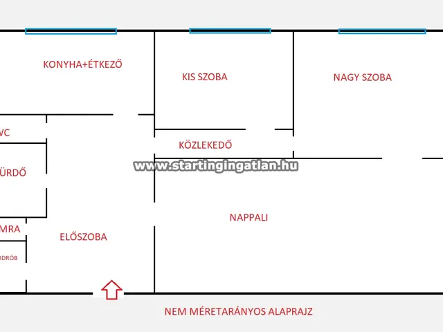 Eladó lakás Budapest XV. kerület, Újpalota 66 nm