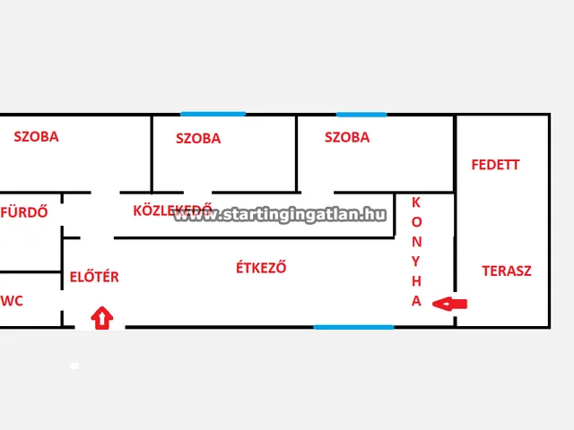 Eladó ház Budapest XVII. kerület, Rákoshegy 57 nm