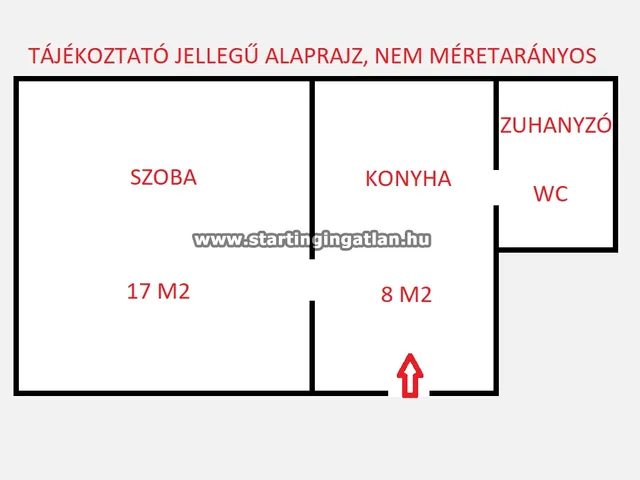 Eladó lakás Budapest IV. kerület, Újpest 27 nm