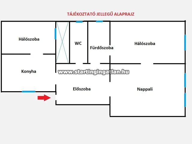 Eladó lakás Budapest VI. kerület 91 nm