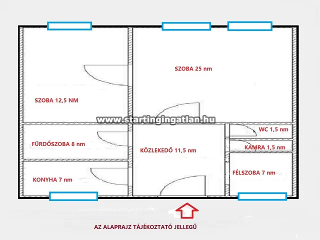 Eladó lakás Budapest X. kerület, Óhegy 74 nm