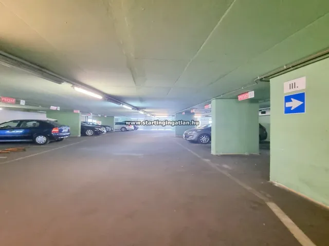 Eladó garázs Budapest VIII. kerület 9 nm