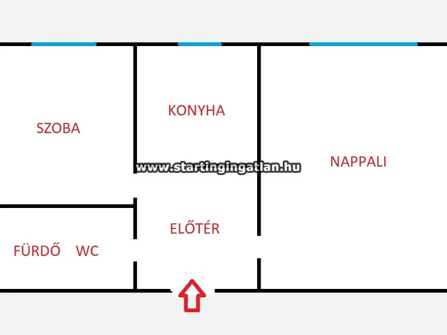 Eladó lakás Budapest IV. kerület, Újpest 35 nm