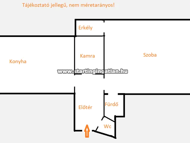 Eladó lakás Budapest XII. kerület, Németvölgy 38 nm