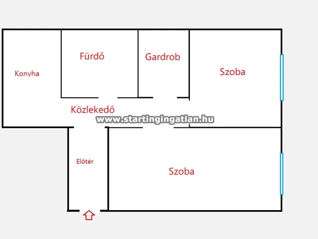 Eladó lakás Budapest XV. kerület, Újpalota, Páskomliget utca 47 nm