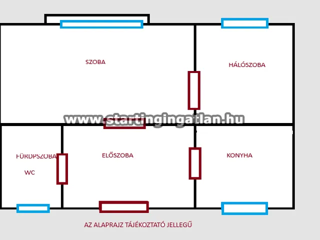 Eladó lakás Budapest X. kerület, Szárnyas utca 39 nm