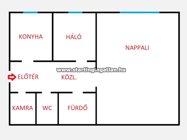 Eladó lakás Budapest IV. kerület, Újpest, Baross utca 43 nm