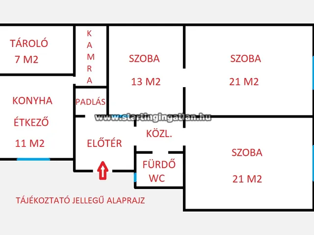 Eladó ház Budapest IV. kerület, Bolyai Farkas utca 84 nm