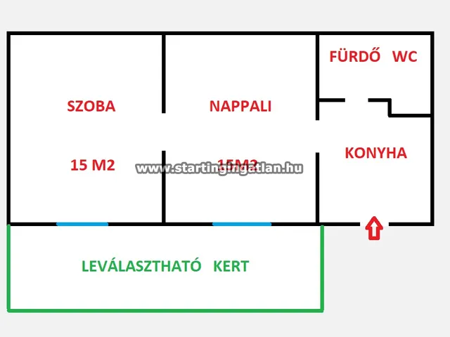 Eladó lakás Budapest IV. kerület, Újpest, Berzeviczy Gergely utca 43 nm
