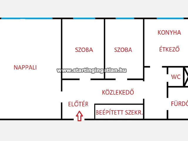 Eladó lakás Budapest IV. kerület, Deák Ferenc utca 59 nm