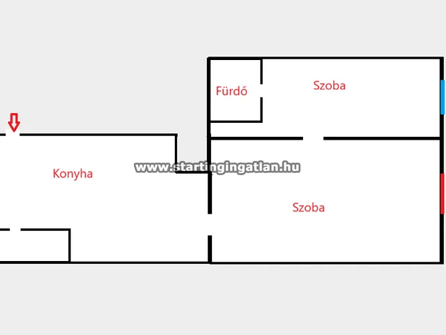 Eladó lakás Budapest V. kerület, Lipótváros, Bajcsy-Zsilinszky út 55 nm