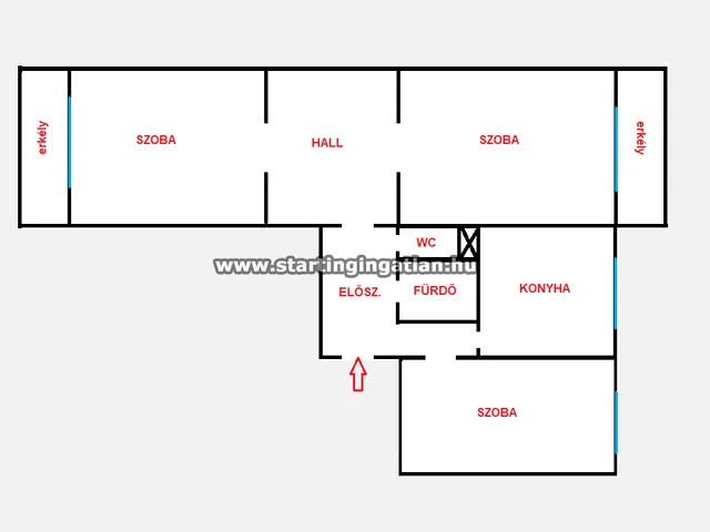 Eladó lakás Budapest XV. kerület, Újpalota, Páskomliget utca 71 nm