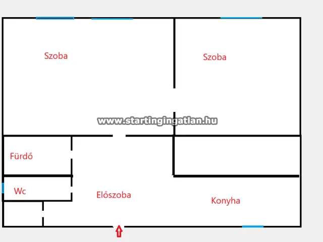 Eladó lakás Budapest VIII. kerület, Orczy út 70 nm