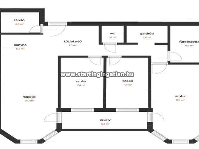 Eladó lakás Budapest X. kerület, Újhegy, Újhegyi út 85 nm
