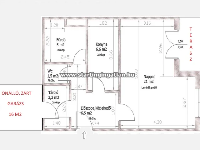 Eladó lakás Budapest IV. kerület, Munkásotthon utca 45 nm