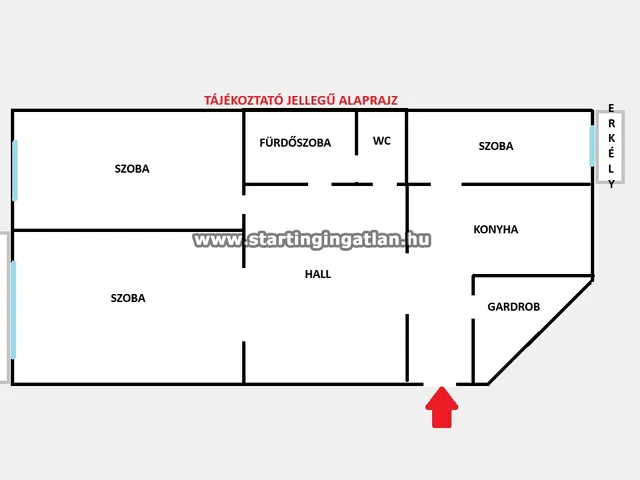 Eladó lakás Budapest VII. kerület, Dob utca 92 nm