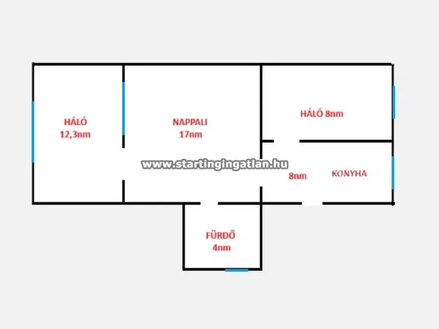 Eladó lakás Budapest XIII. kerület, Újlipótváros, Pozsonyi út 45 nm