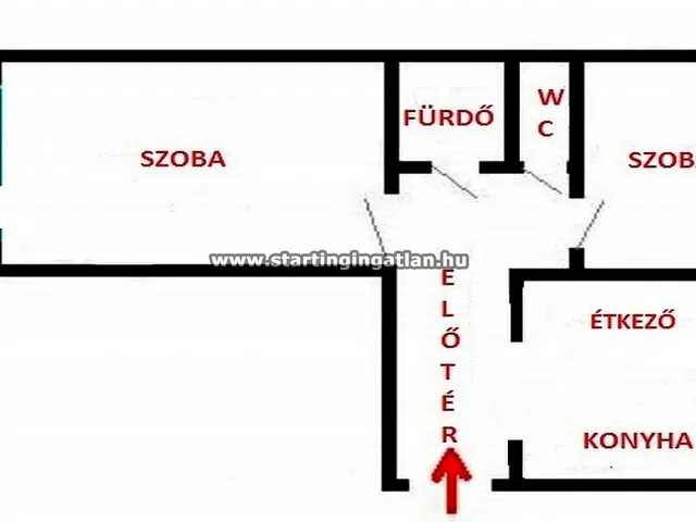 Kiadó lakás Budapest IV. kerület, Rózsa utca 53 nm