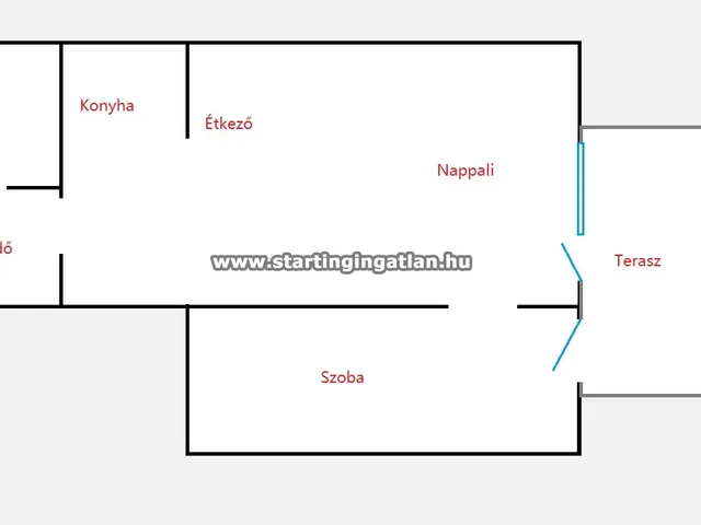 Eladó lakás Budapest XV. kerület, Rákospalota, Hubay Jenő tér 48 nm