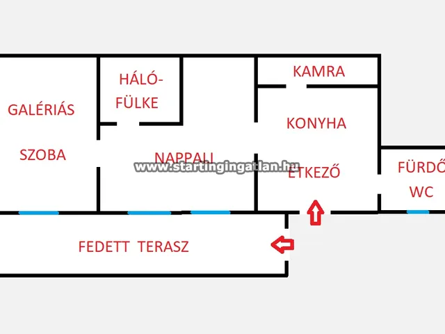Eladó lakás Budapest IV. kerület, Újpest, Vasvári Pál utca 50 nm
