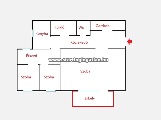 Eladó lakás Budapest XV. kerület, Rákospalota, Régi Fóti út 59 nm