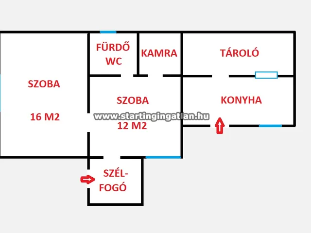 Eladó ház Veresegyház, Táncsics 48 nm