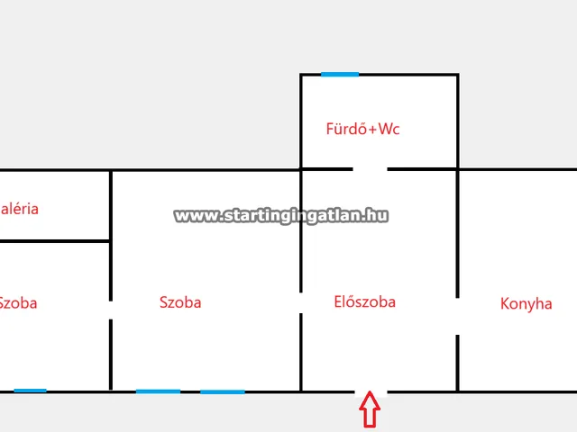 Eladó lakás Budapest VIII. kerület, Kiss József utca 52 nm