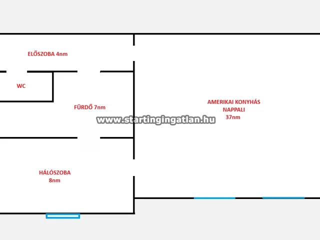 Eladó lakás Budapest XIII. kerület, Vizafogó, Dagály utca 57 nm