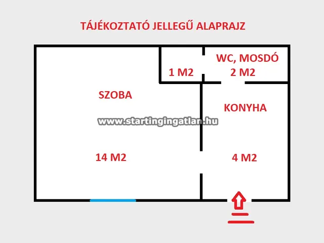 Eladó lakás Budapest IV. kerület, Újpest, Semmelweis utca 21 nm