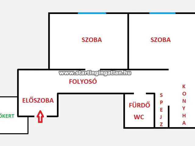 Eladó lakás Budapest IV. kerület, Újpest, Tomori utca 51 nm