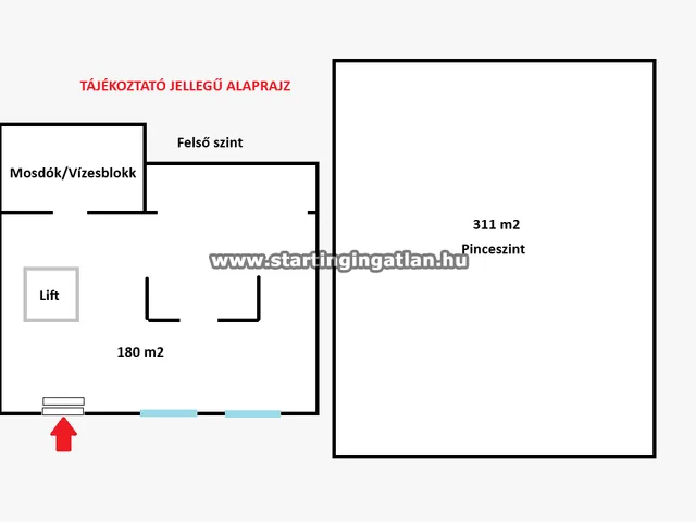 Eladó kereskedelmi és ipari ingatlan Budapest VIII. kerület, Baross utca 491 nm