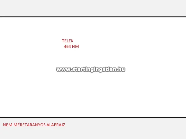 Eladó telek Budapest XV. kerület, Rákospalota, Lencsike utca 464 nm