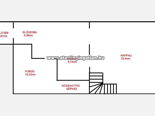 Eladó lakás Budapest XV. kerület, Rákospalota, Szentmihályi út 100 nm