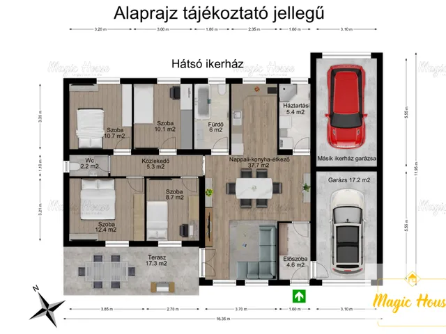 Eladó ház Halásztelek 120 nm