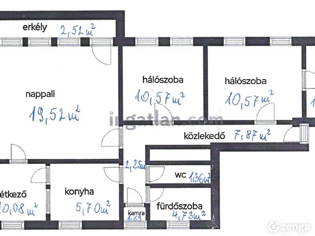 Eladó lakás Veszprém, Egyetemváros 88 nm