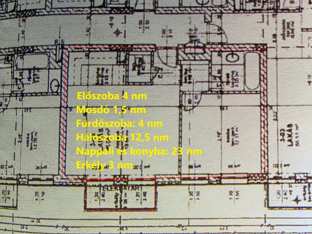 Eladó lakás Budapest XIII. kerület, Angyalföld, Zsinór utca 33. 45 nm