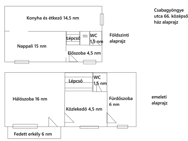 Eladó ház Budapest XVII. kerület, Csabagyöngye, Csabagyöngye utca 66. 70 nm