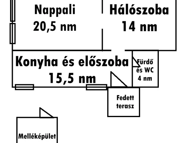 Eladó ház Fót, Öregfalu, Eötvös Loránd utca 13. 54 nm